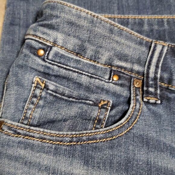 Chicos Platinum Straight Leg Jeans - Picture 2 of 7